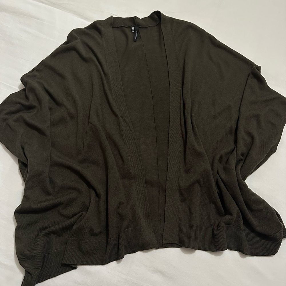 Maurices Dark Green Women’s Flowy Cardigan